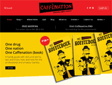 Tablet Screenshot of caffenation.be